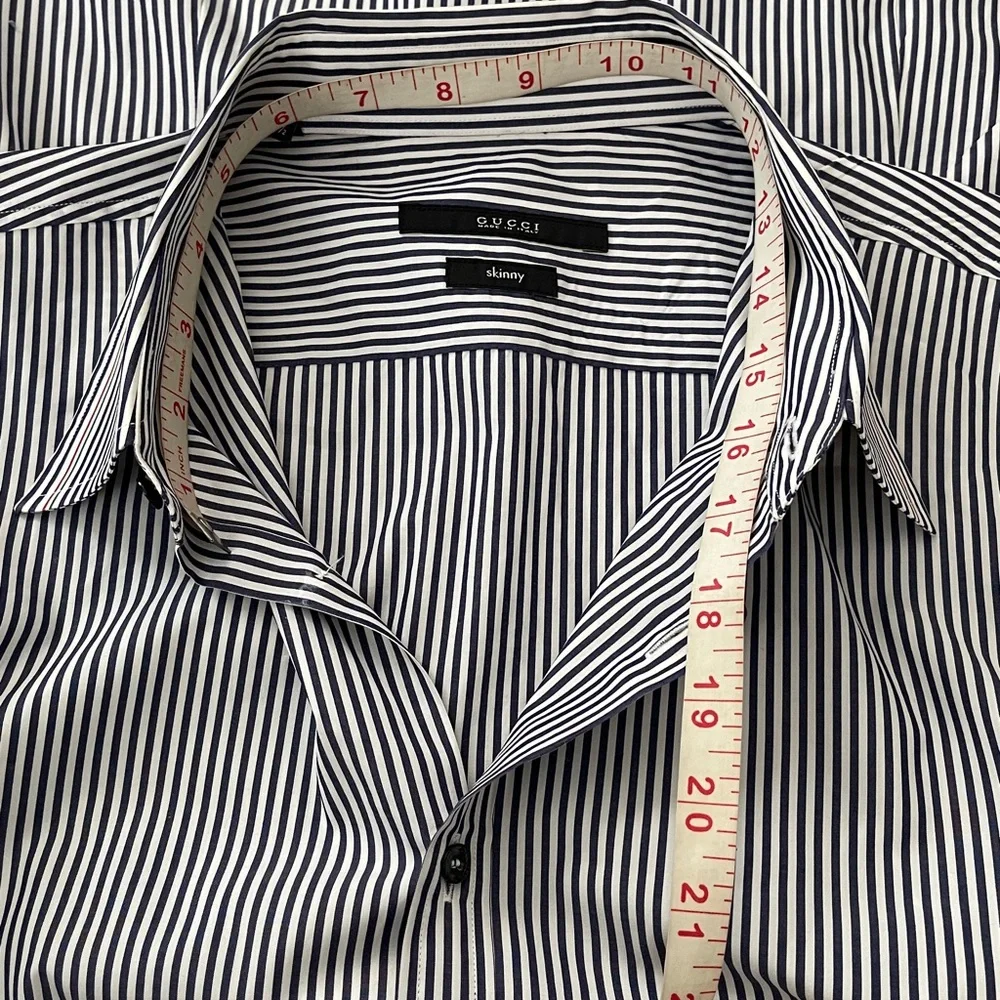 GUCCI RUNWAY STRIPED SHIRT